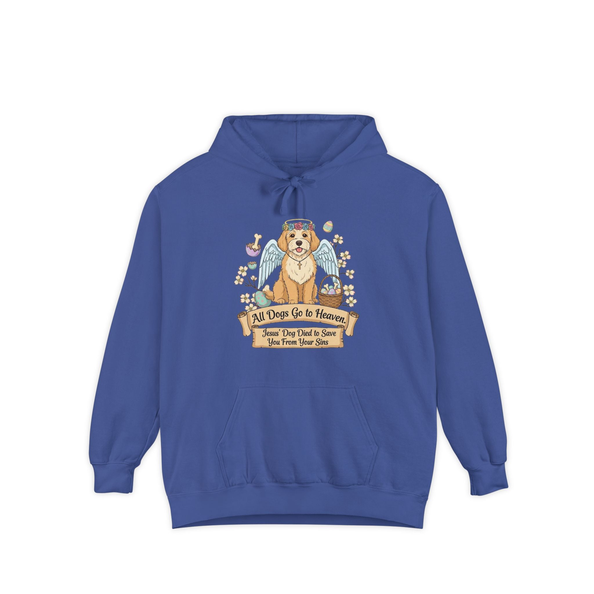 Heaven's Got a Paw Patrol | Garment-Dyed Hoodie — AttitudeShirts
