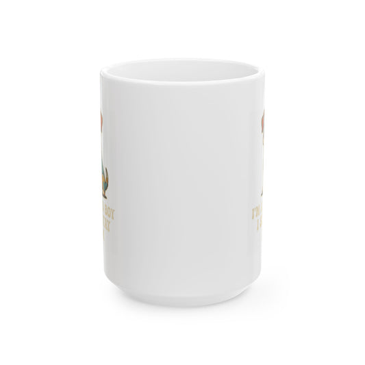 "I'm A Good Boy" White Ceramic Mug