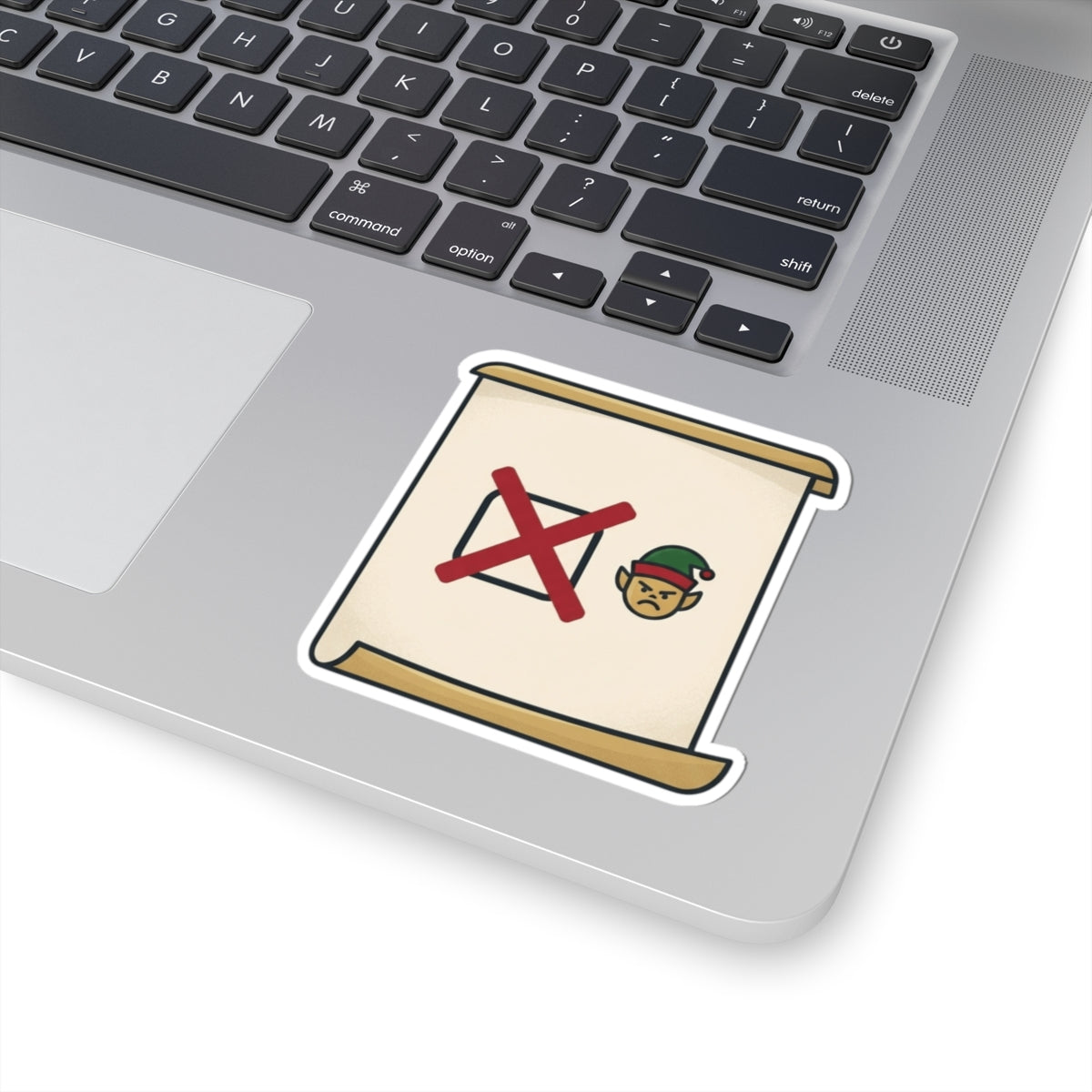"Checking It Twice" Sticker