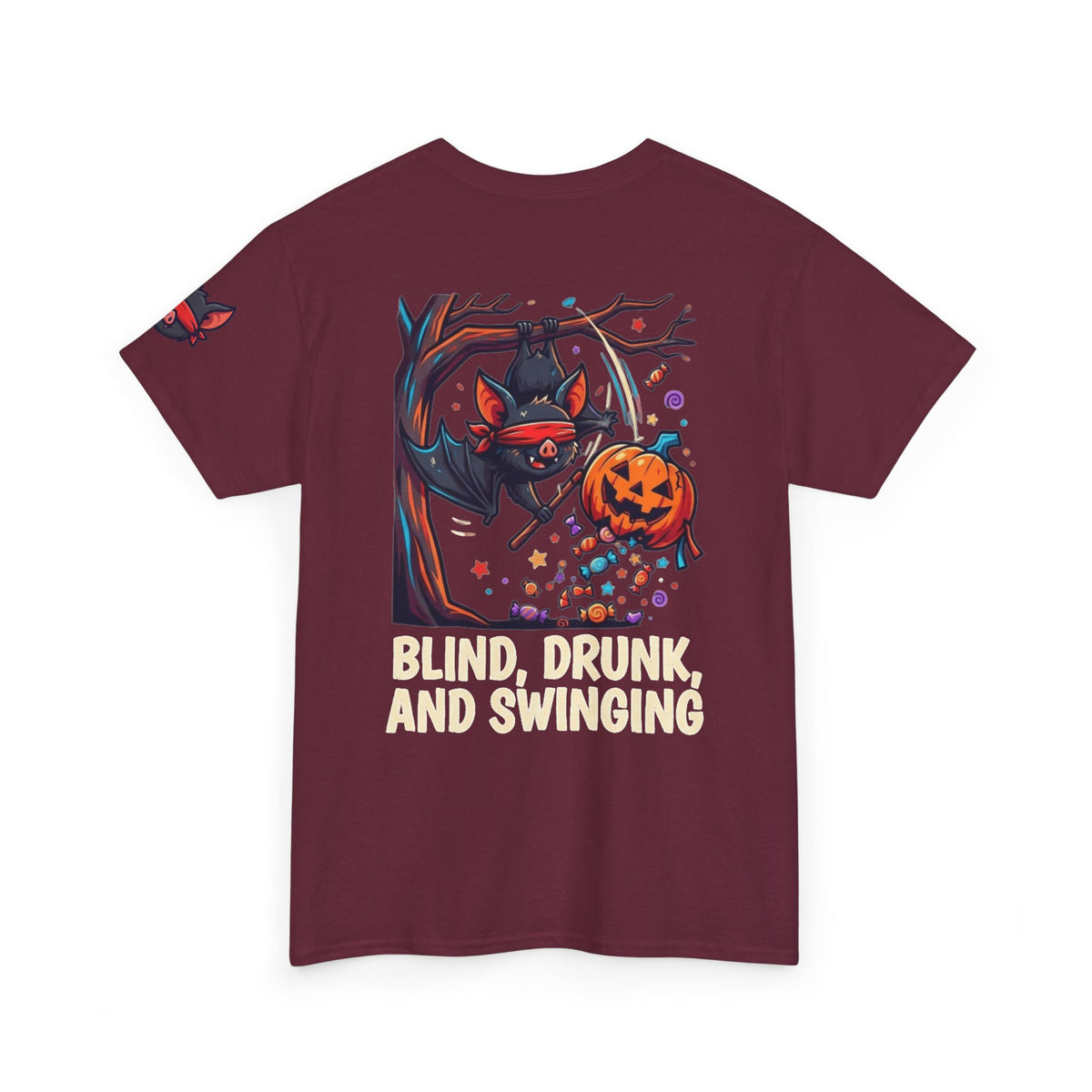 "Blind, Drunk, and Swinging" Premium Graphic Tee
