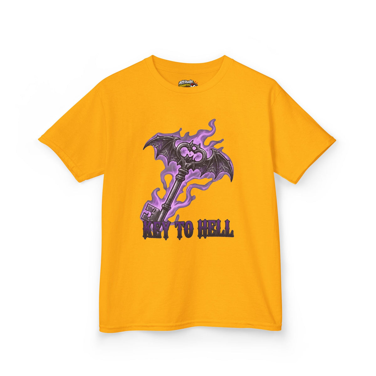 Color: Gold | Skeleton Key Kids Tee