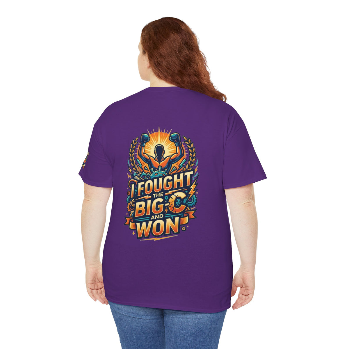 "I Fought The Big C and Won" Premium Graphic Tee