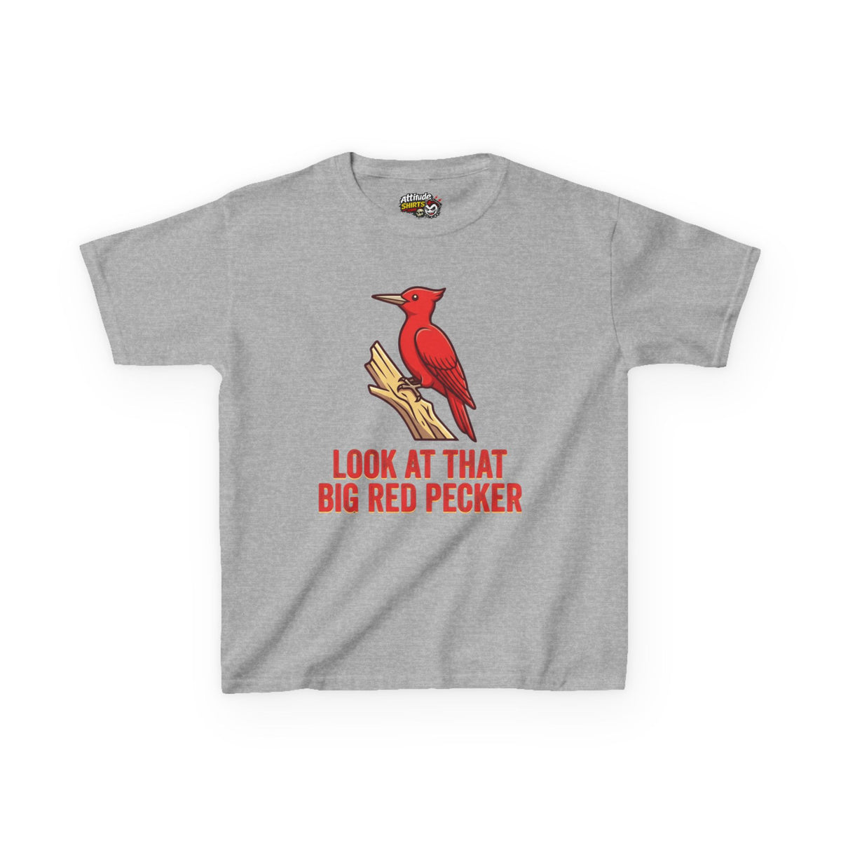 "Look At That Big Red Pecker" Kids Tee