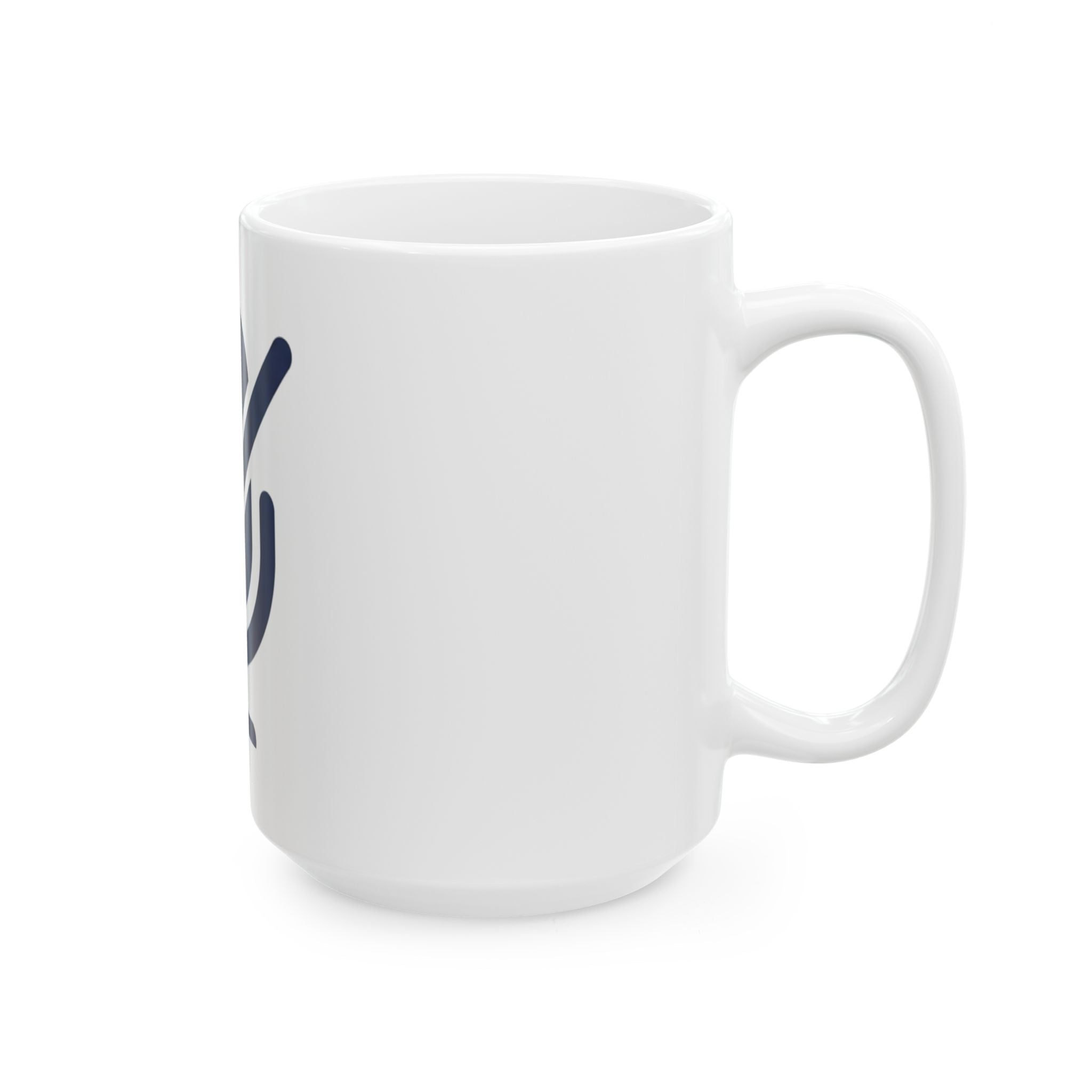 "I'm Sorry I Was On Mute" White Ceramic Mug — Graphic