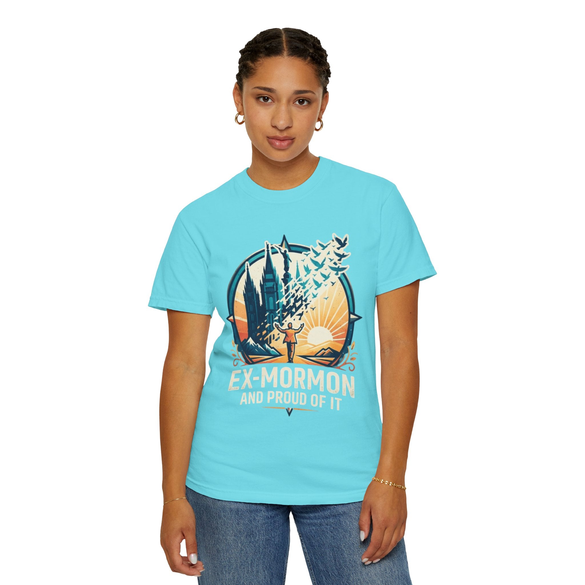 "Ex Mormon" Unisex Garment-Dyed Tee