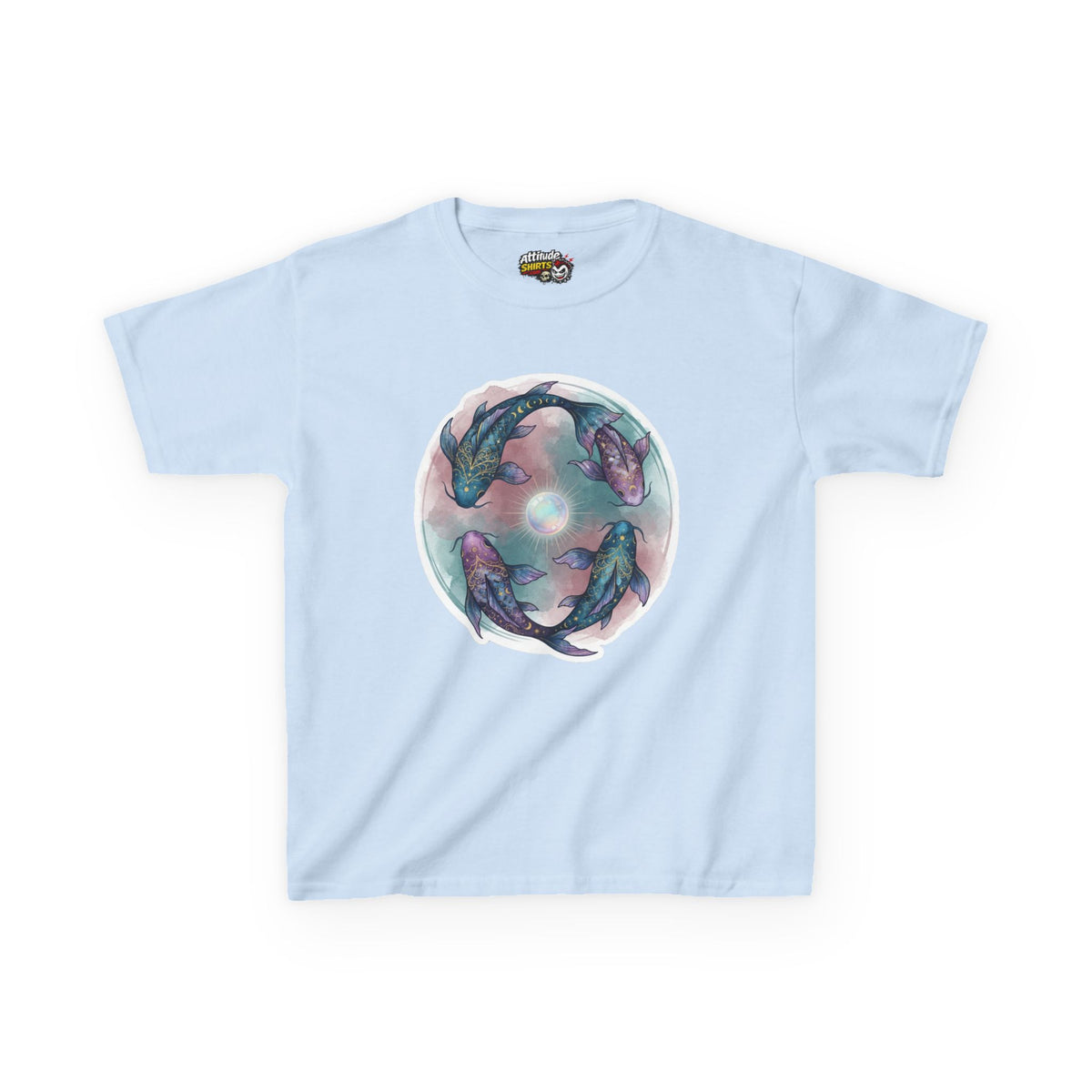 "Pisces The Infinite Fish" Kids Tee