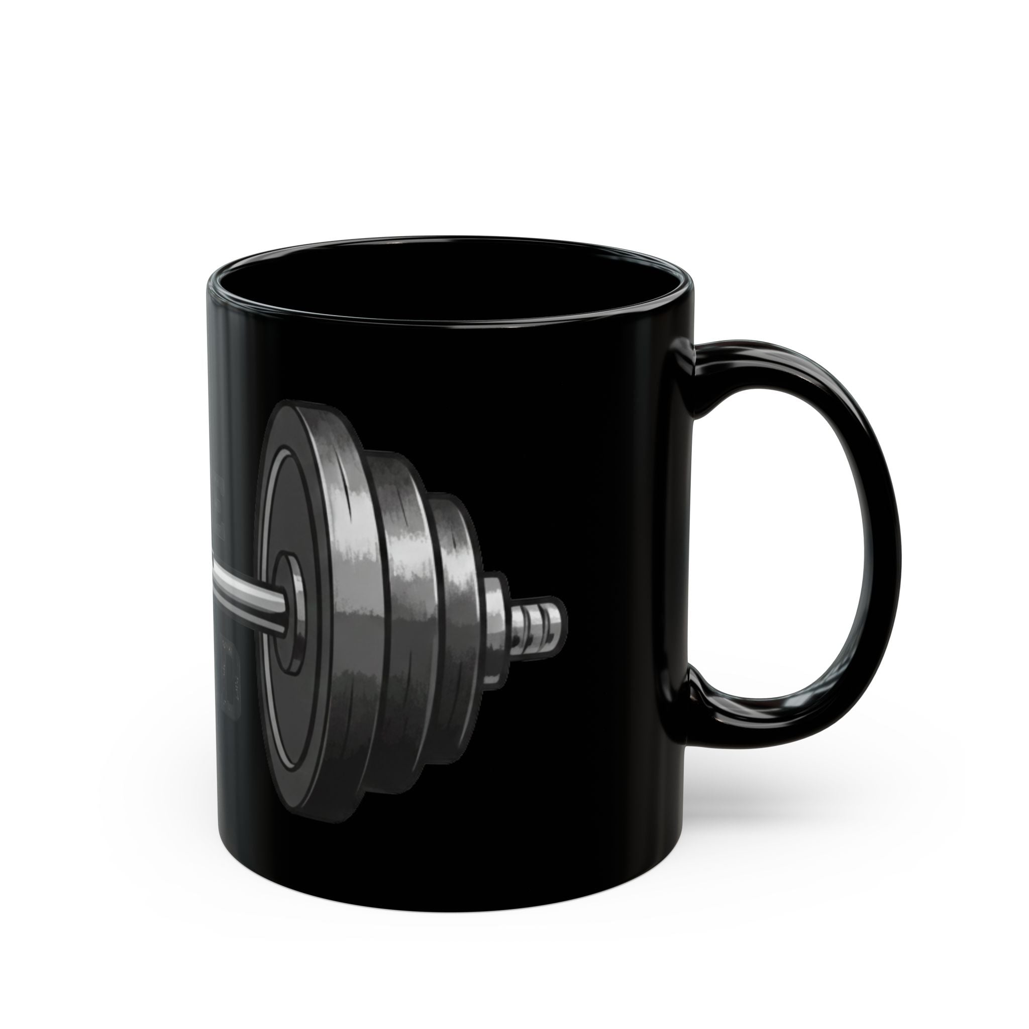 "Make Me Hard" Black Ceramic Mug
