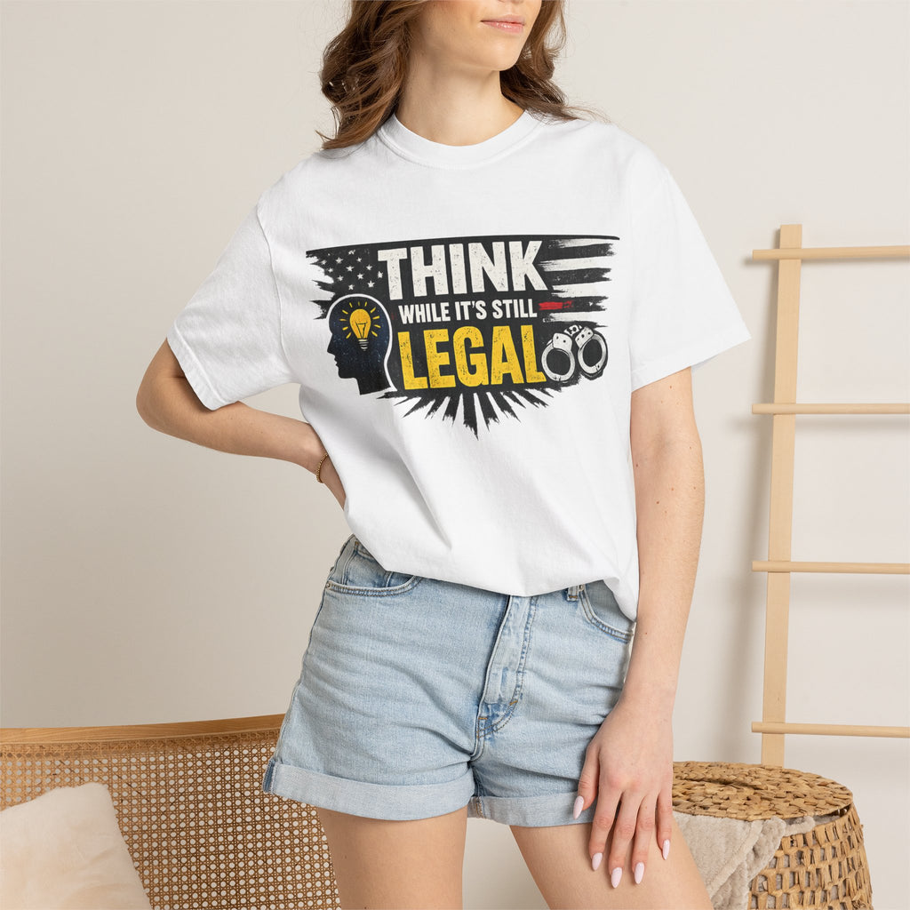 "The Endangered Species Act (For Your Brain)" Unisex Garment-Dyed T-shirt