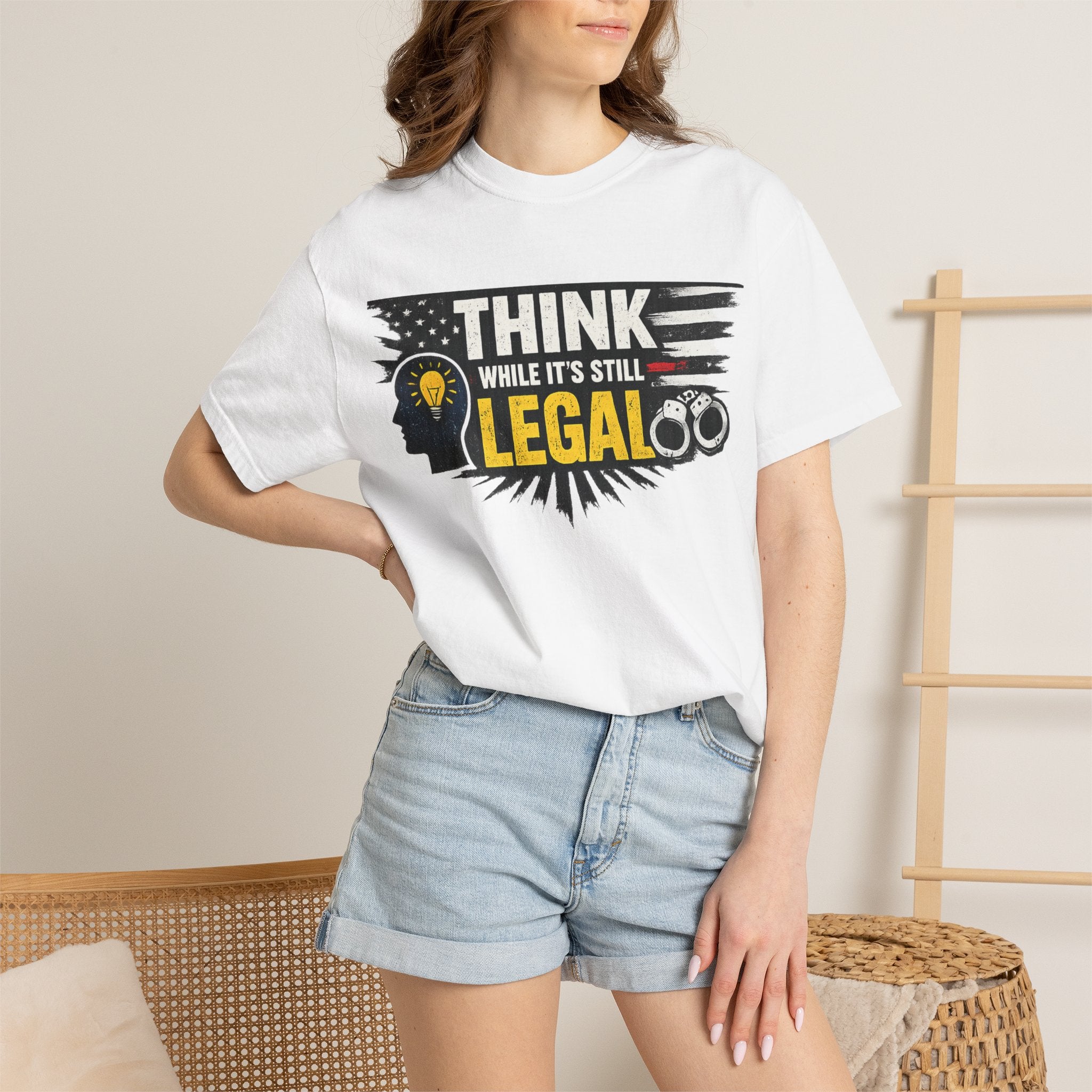 "The Endangered Species Act (For Your Brain)" Unisex Garment-Dyed T-shirt