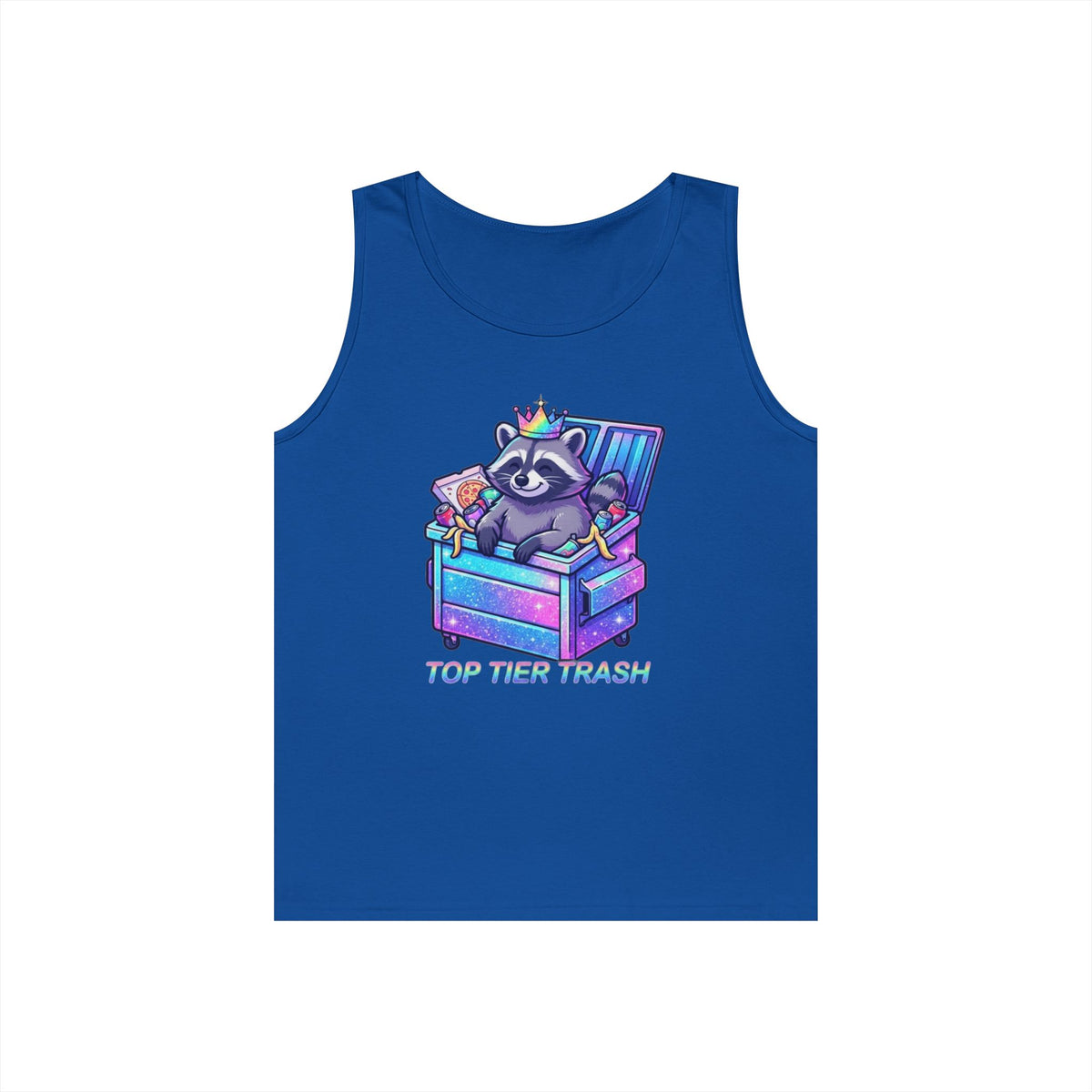 Color: Royal | Top Tier Trash Tank Top