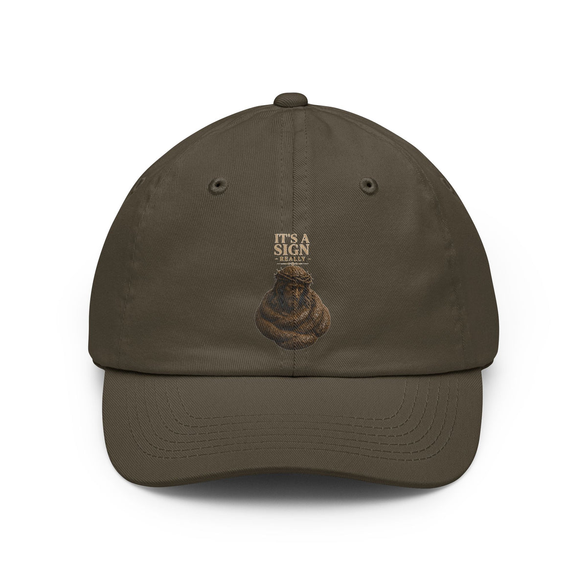 Color: Olive | Good Book Series It's a Sign - Really Dad Hat