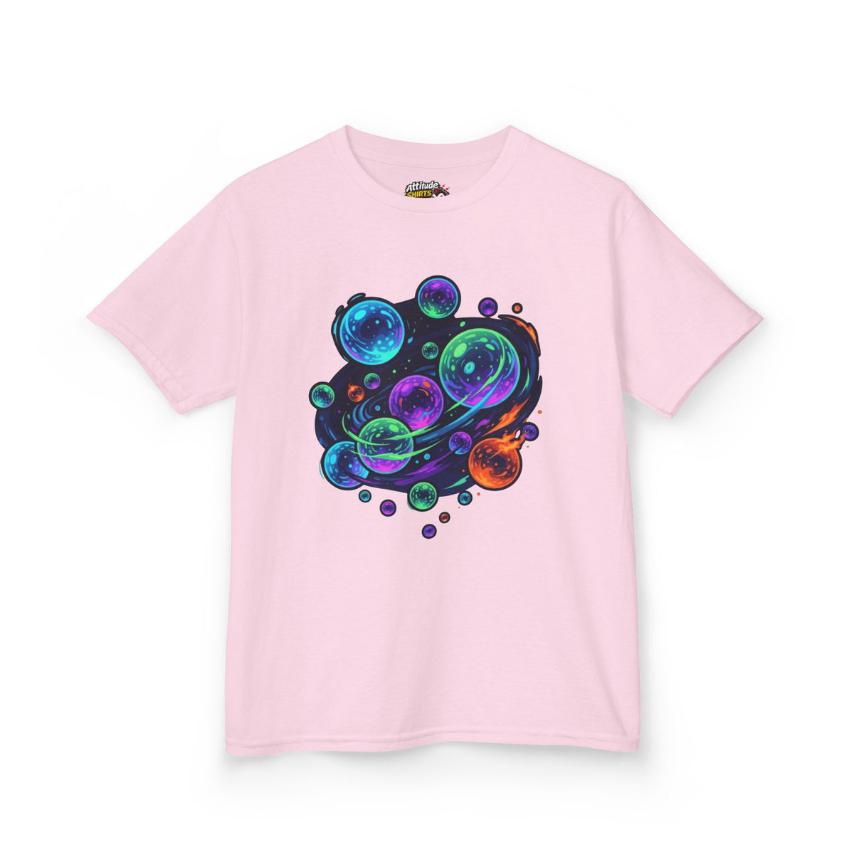Color: Light Pink | MinMin Lights (Australian Folklore) Kids Tee