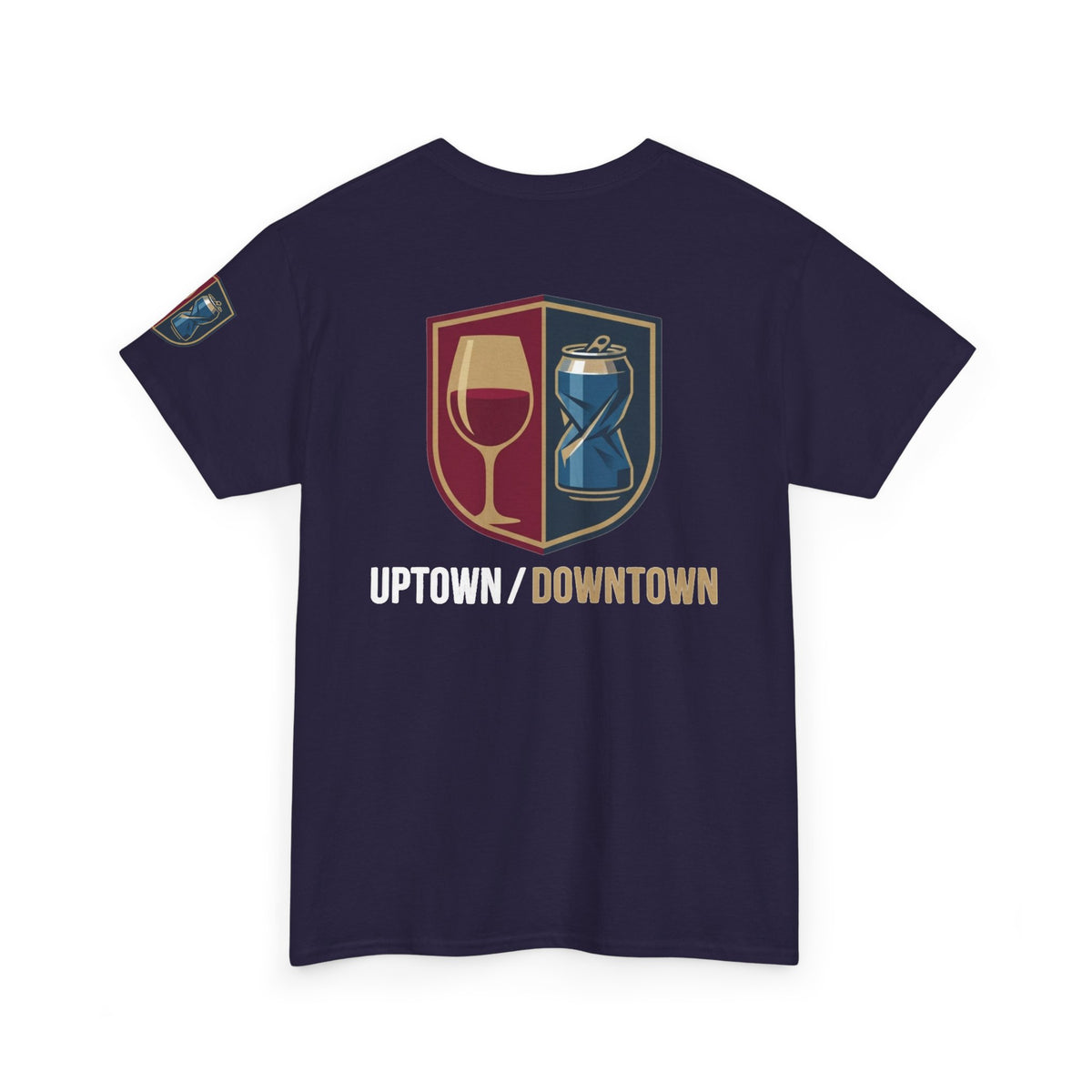"Uptown-Downtown" Premium Graphic Tee