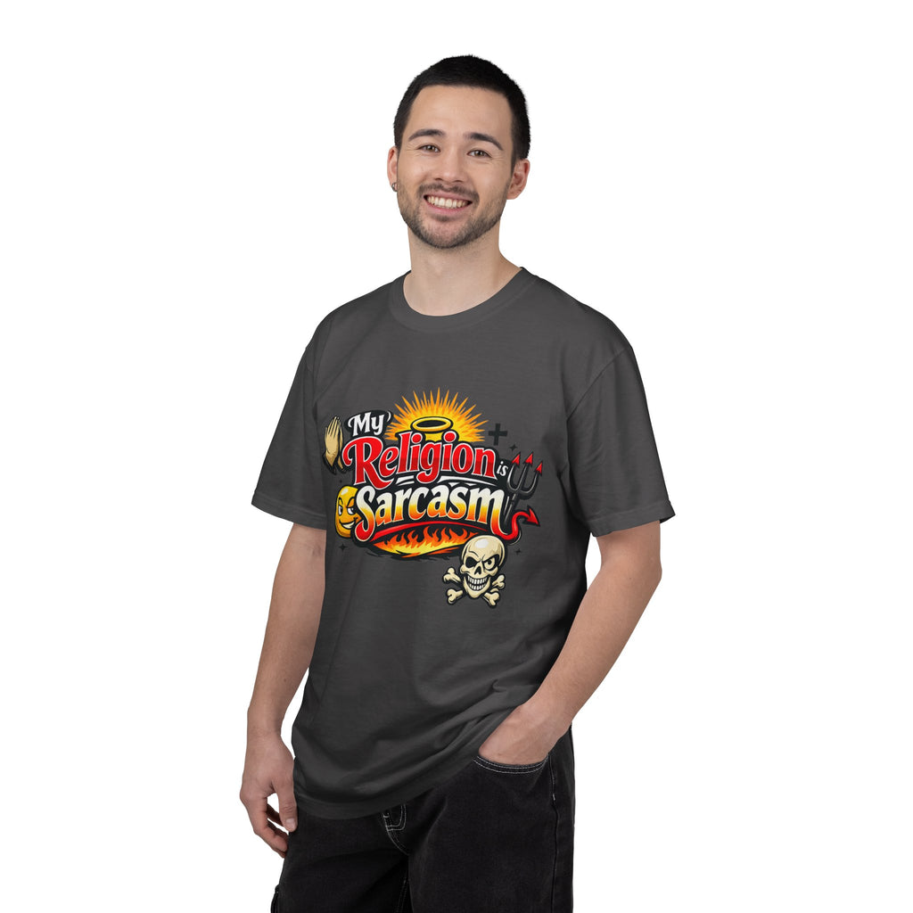 Sarcasm is My Savior | Garment-Dyed Tee — AttitudeShirts