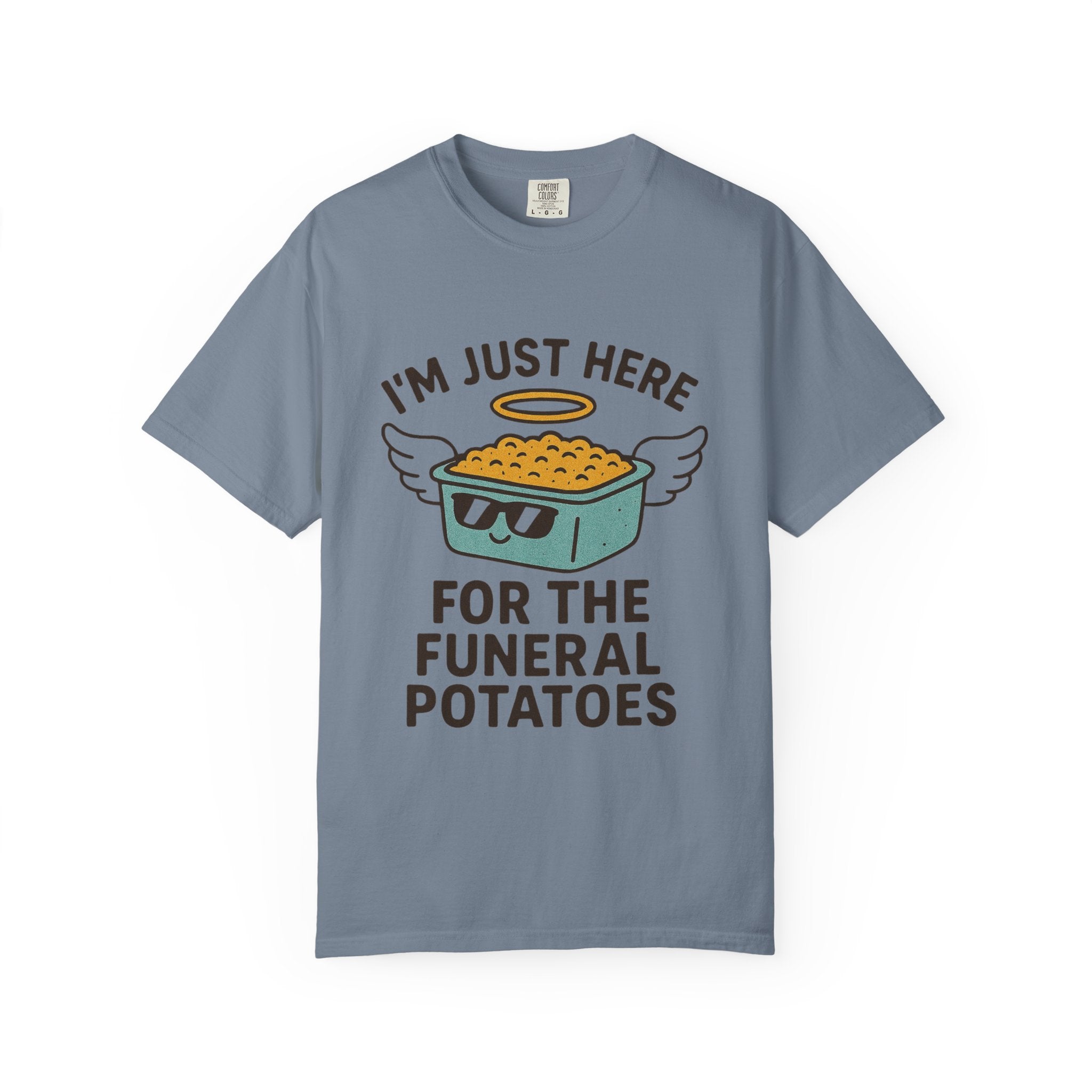"Funeral Potatoes" Unisex Garment-Dyed T-shirt