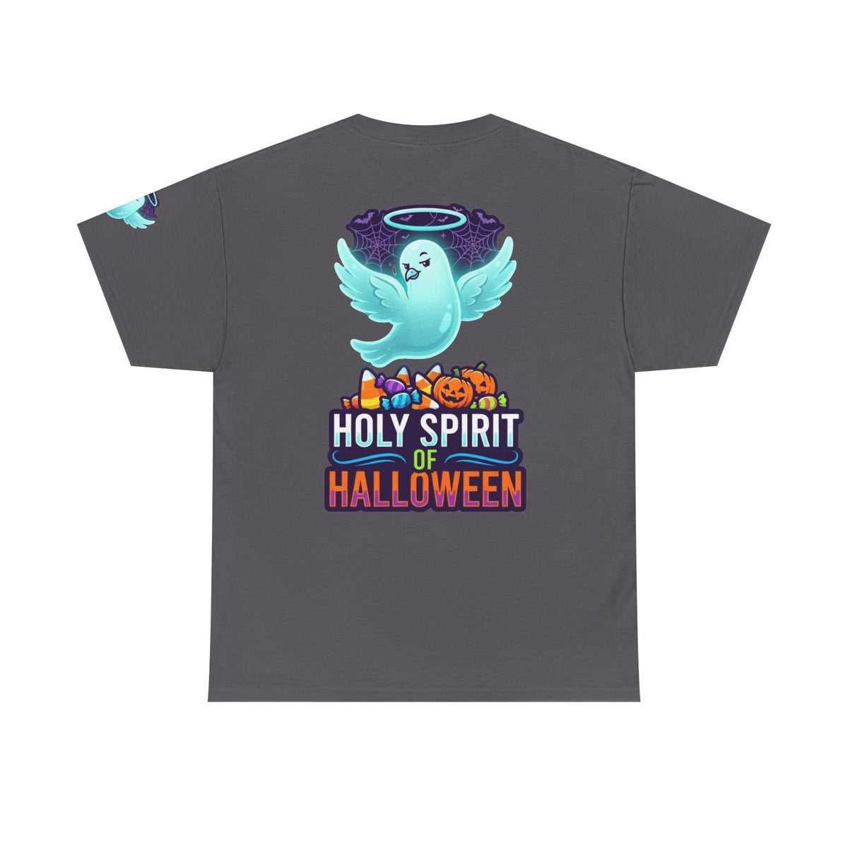 Color: Charcoal | Holy Spirit of Halloween Premium Graphic Tee