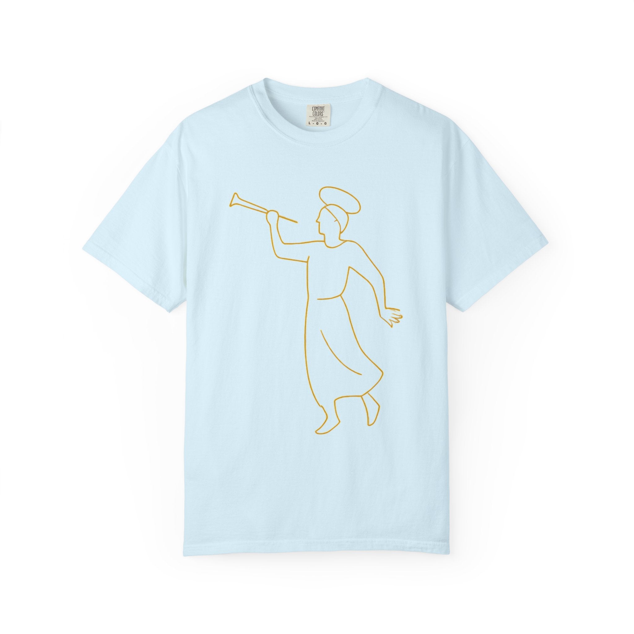 "Angel Moroni" Unisex Garment-Dyed T-shirt