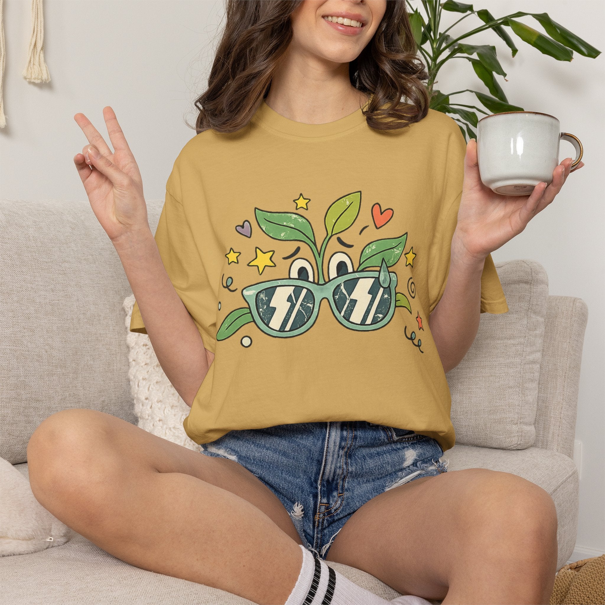 "Plant Alive" Unisex Garment-Dyed T-shirt