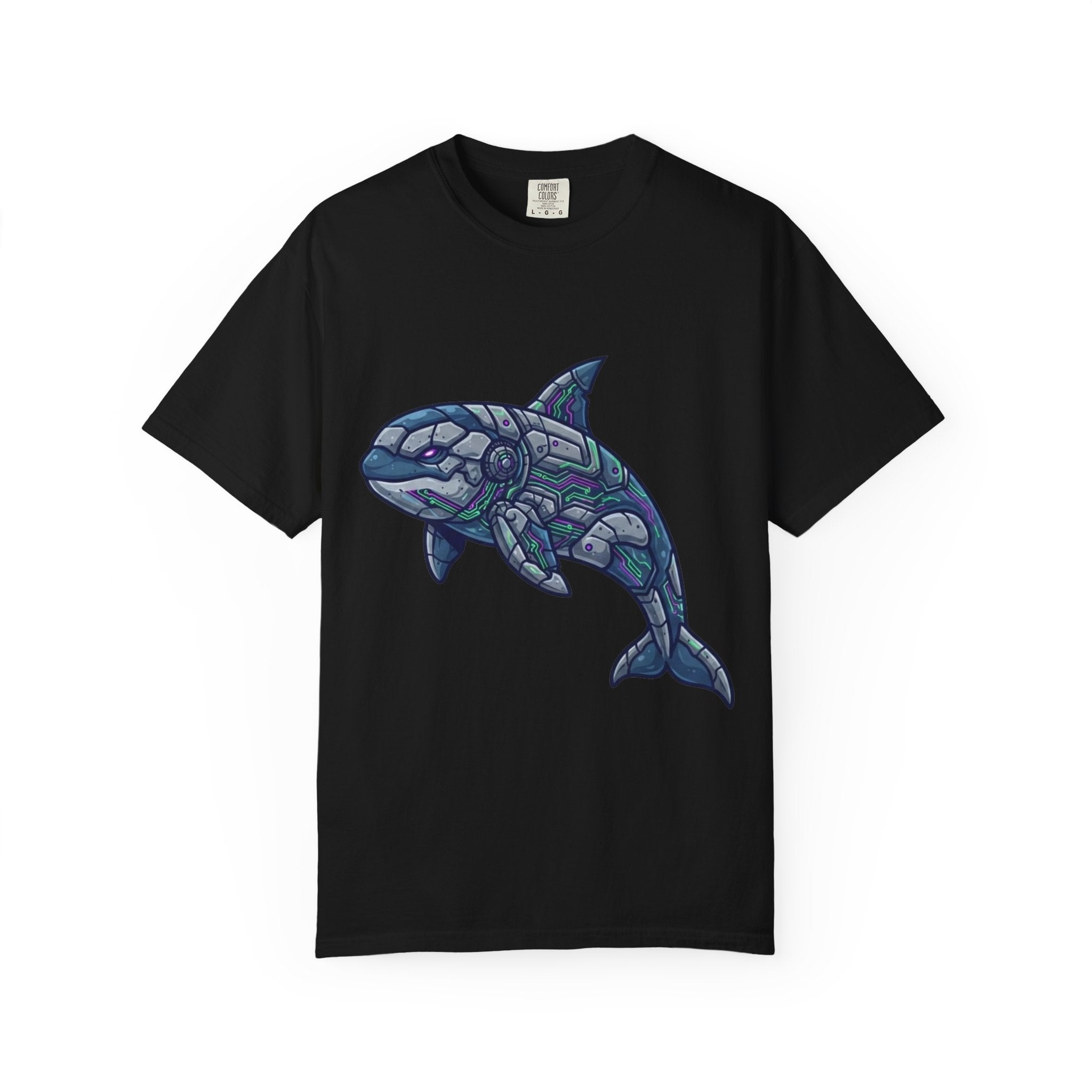 "Killer Whale" Unisex Garment-Dyed Tee