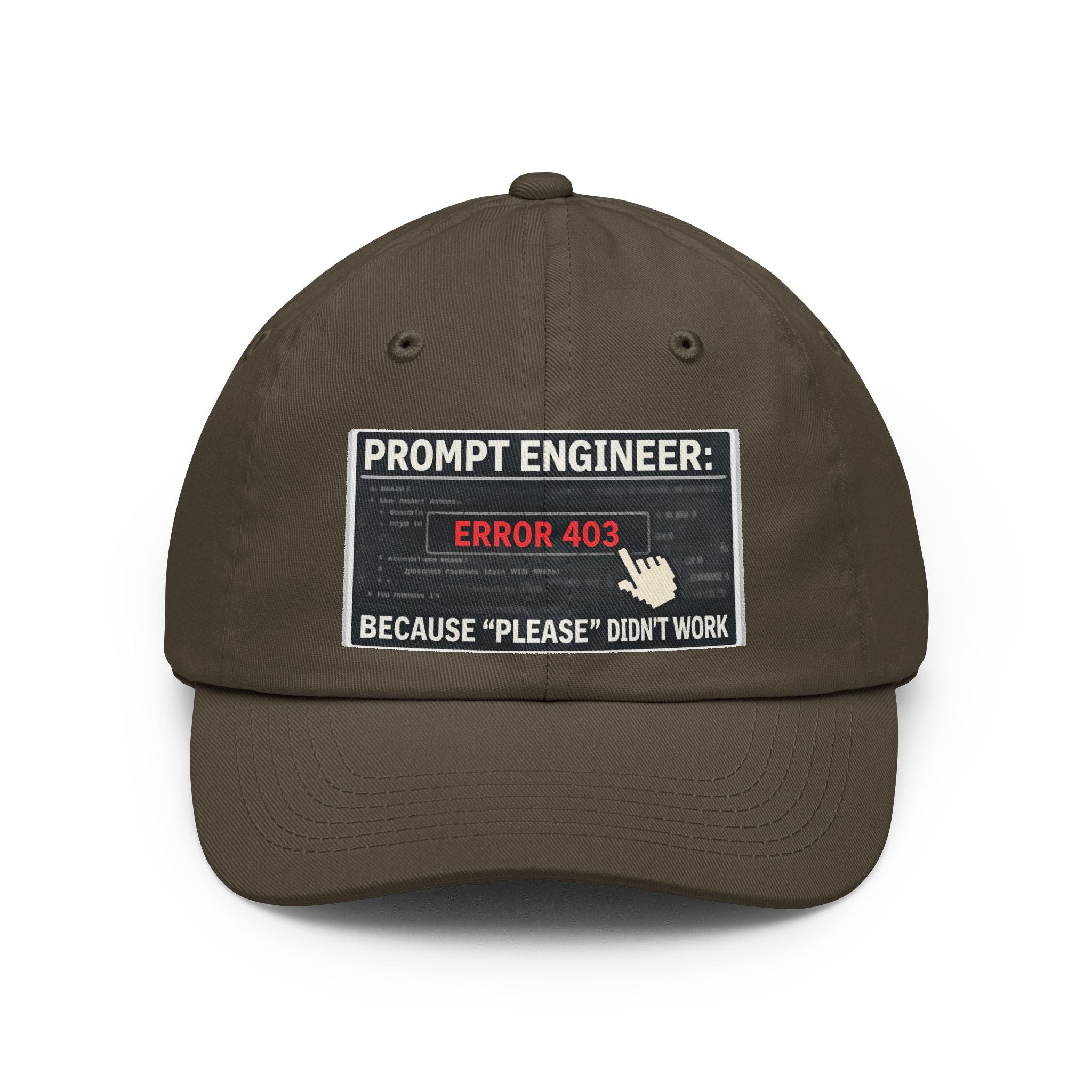 Politeness Failed. Try Fear™ | Dad Hat — AttitudeShirts