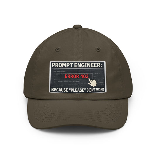 Politeness Failed. Try Fear™ | Dad Hat — AttitudeShirts
