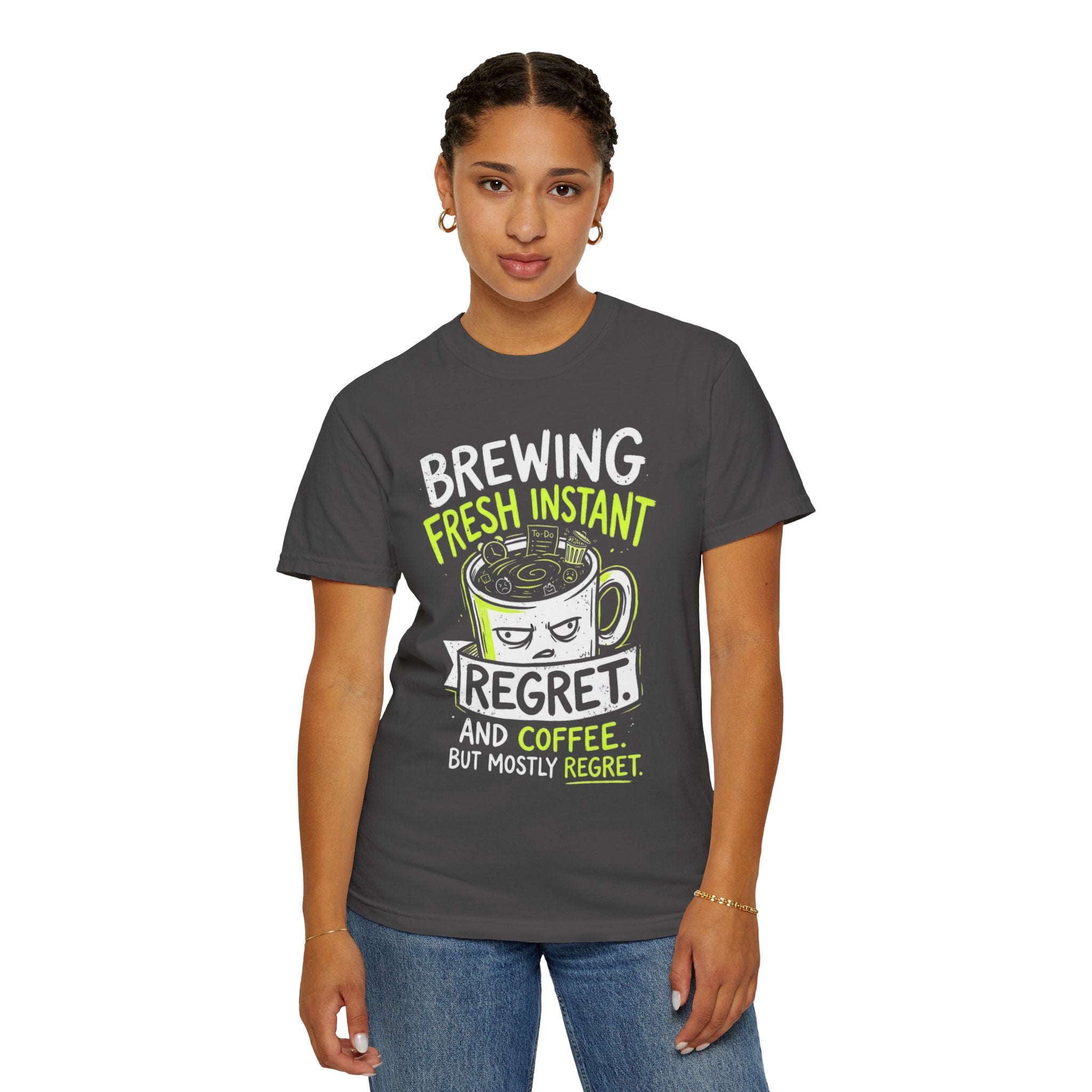 "Instant Regret" Unisex Garment-Dyed Tee