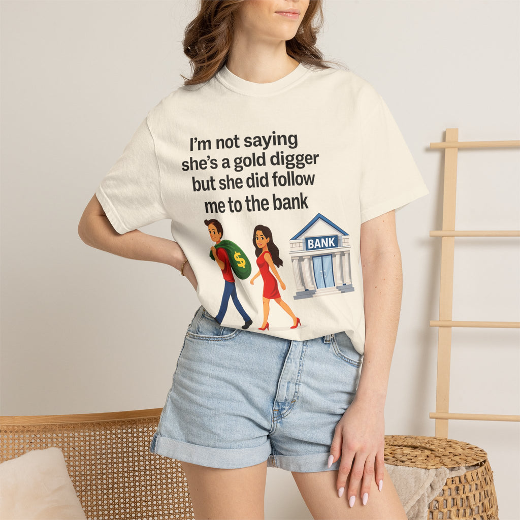 "Gold Digger" Unisex Garment-Dyed T-shirt
