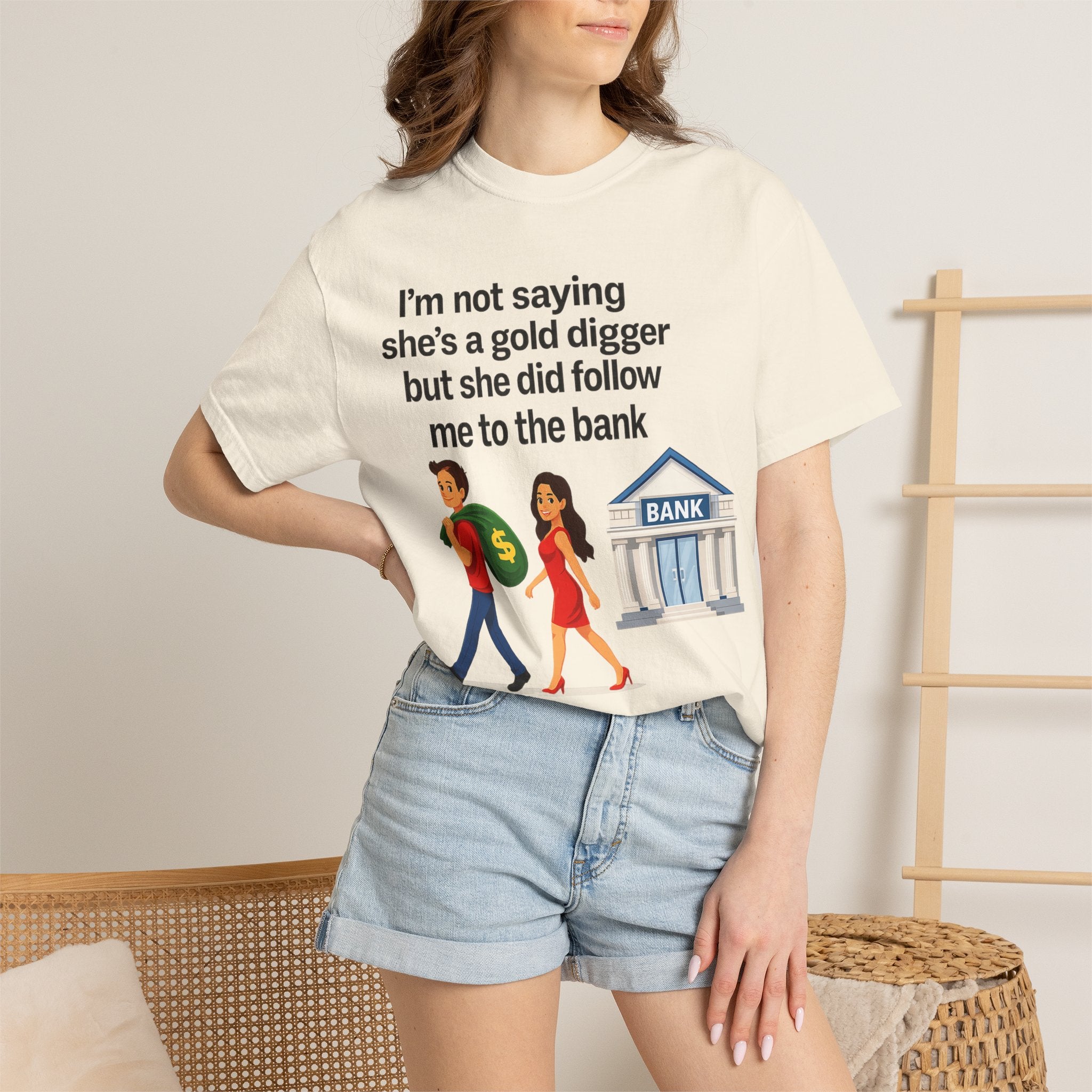 "Gold Digger" Unisex Garment-Dyed T-shirt