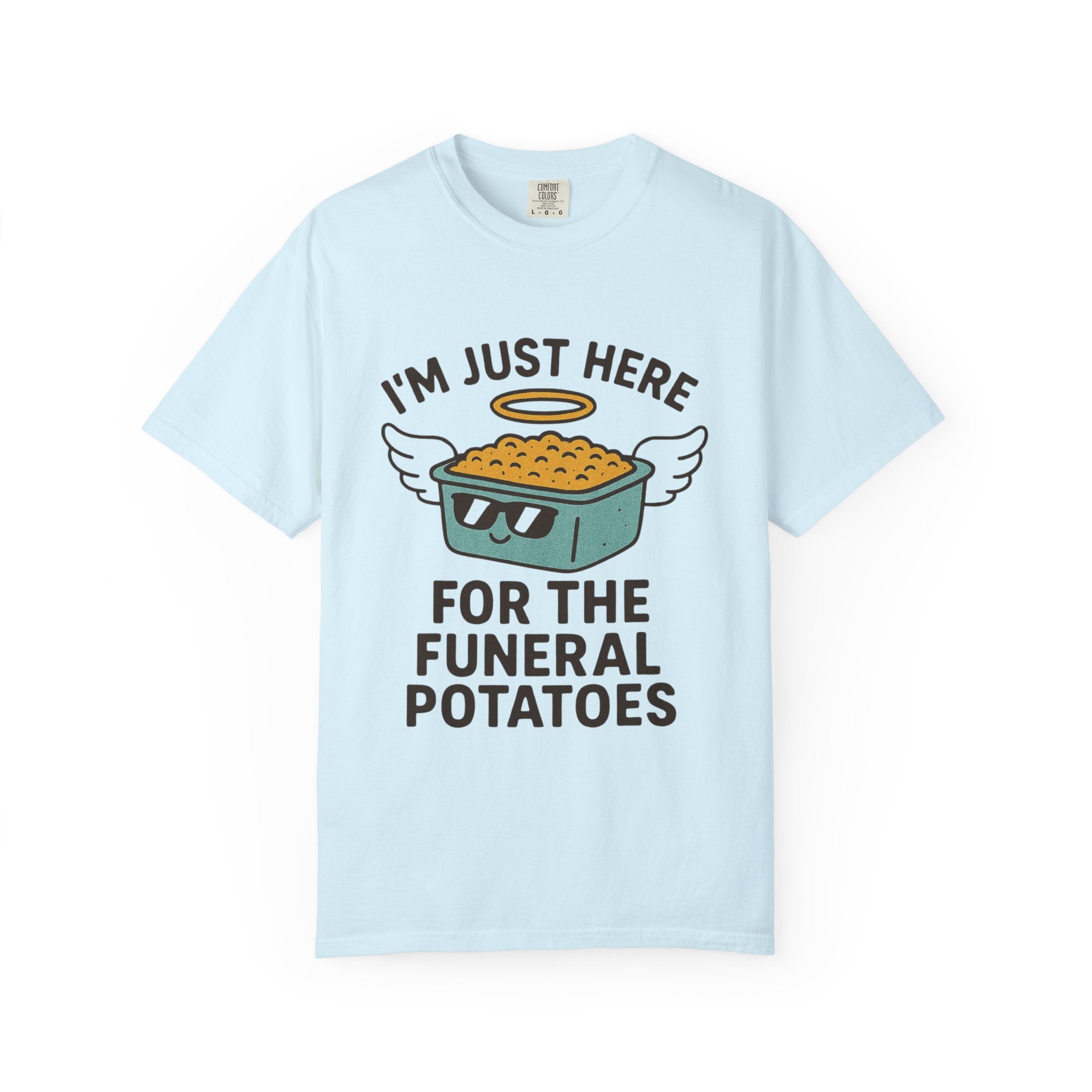 "Funeral Potatoes" Unisex Garment-Dyed T-shirt