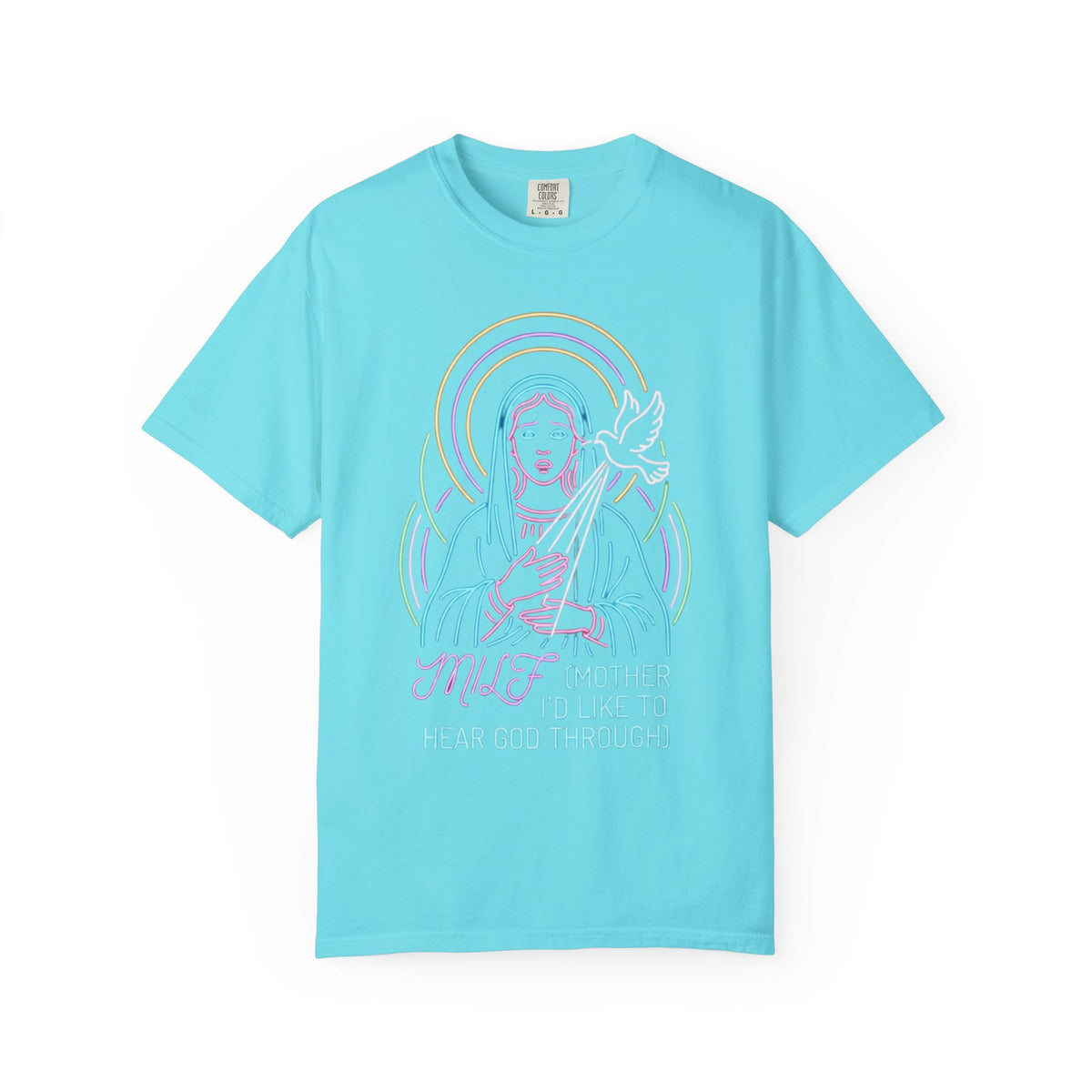 "Good Book Series MILF" Unisex Garment-Dyed Tee