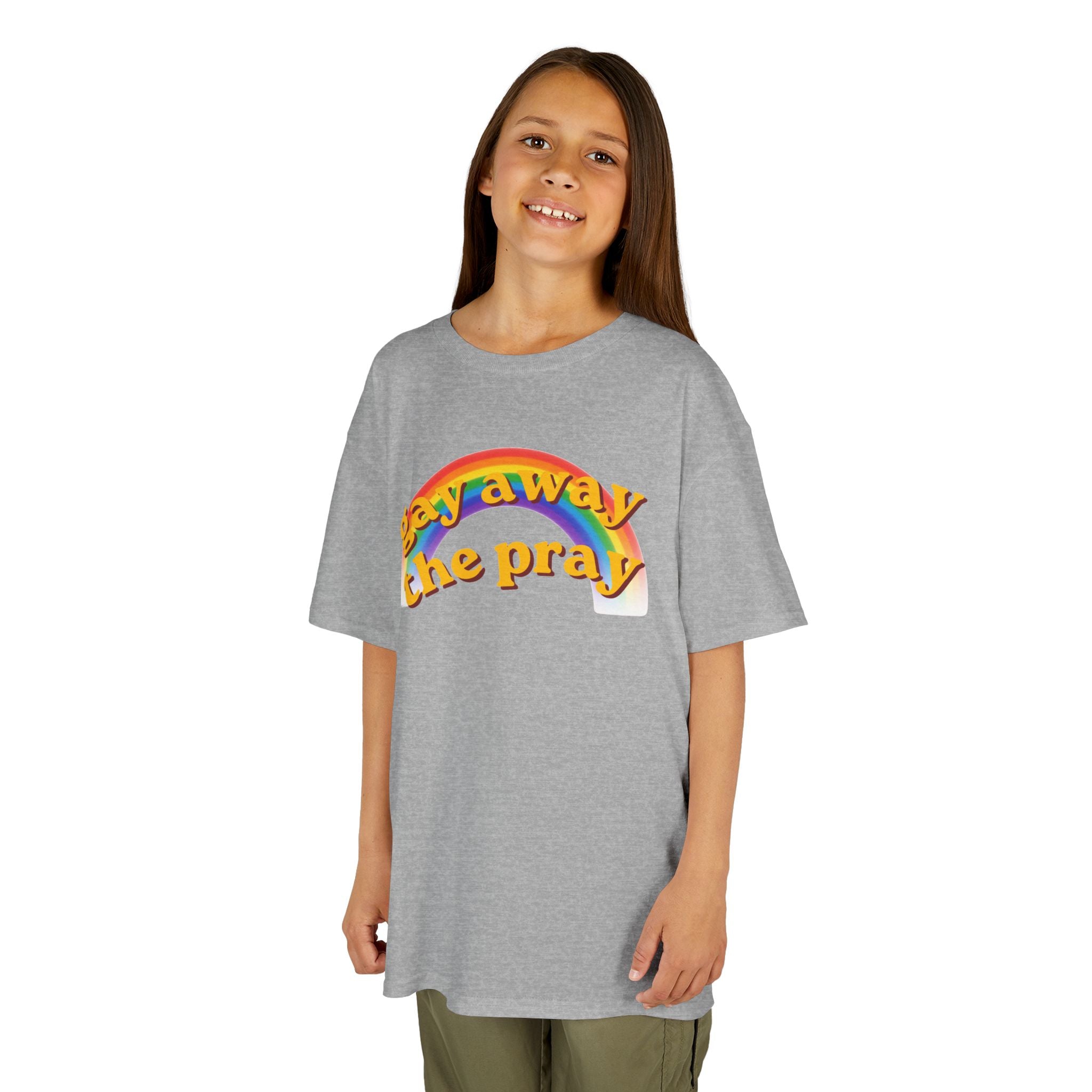 "Gay Away the Pray" Kids Tee
