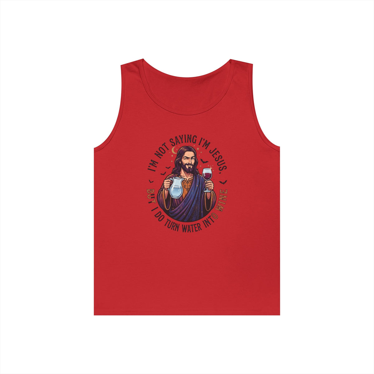 Color: Red | I'm Not Saying I'm Jesus Tank Top