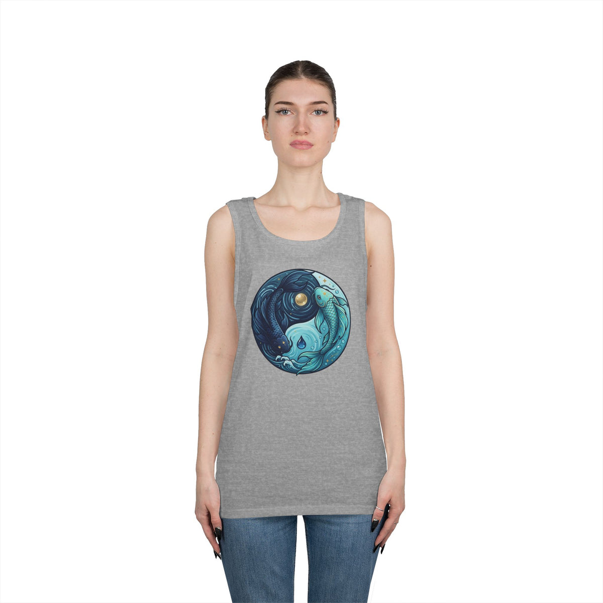 "Yin Yang Pisces" Tank Top