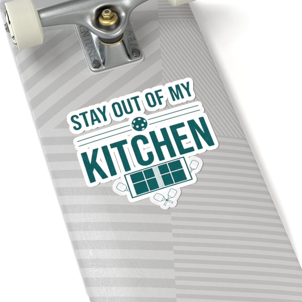 Stay Out of My Kitchen | Kiss-Cut Sticker — AttitudeShirts