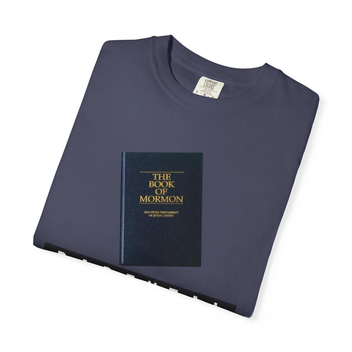 Color: Denim | Another Testament... of Chaos Unisex Garment-Dyed T-shirt