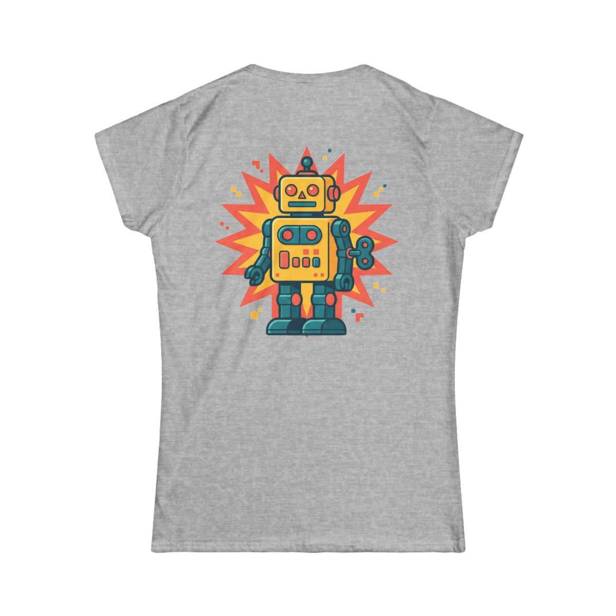 Color: Sport Grey | Toy Robot Women's Tee
