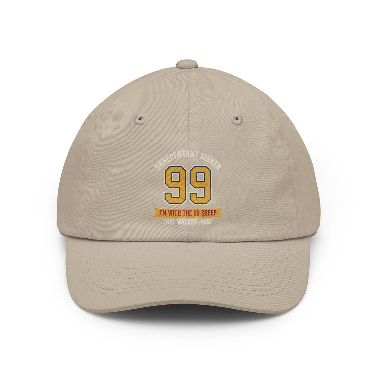 Color: Stone | Good Book Series 99 Unrepentant Sinner Dad Hat