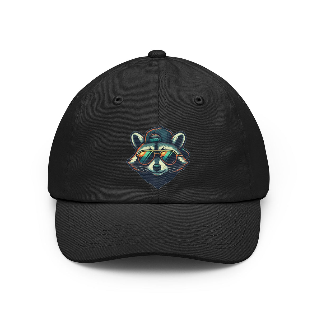 Color: Black | Raccoon Energy Dad Hat
