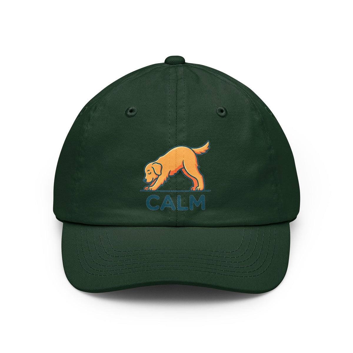 Color: Forest Green | Dog CALM Dad Hat
