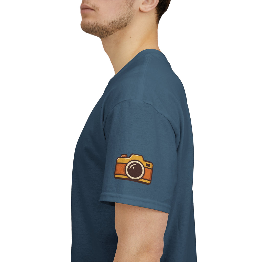 "Eyes Closed As Usual" Premium Graphic Tee