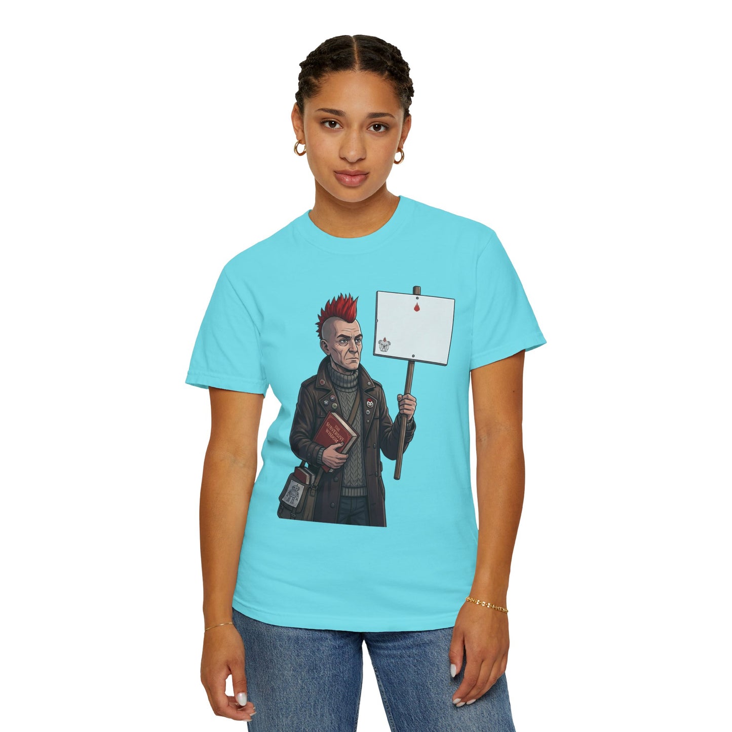"Quiet" Unisex Garment-Dyed Tee