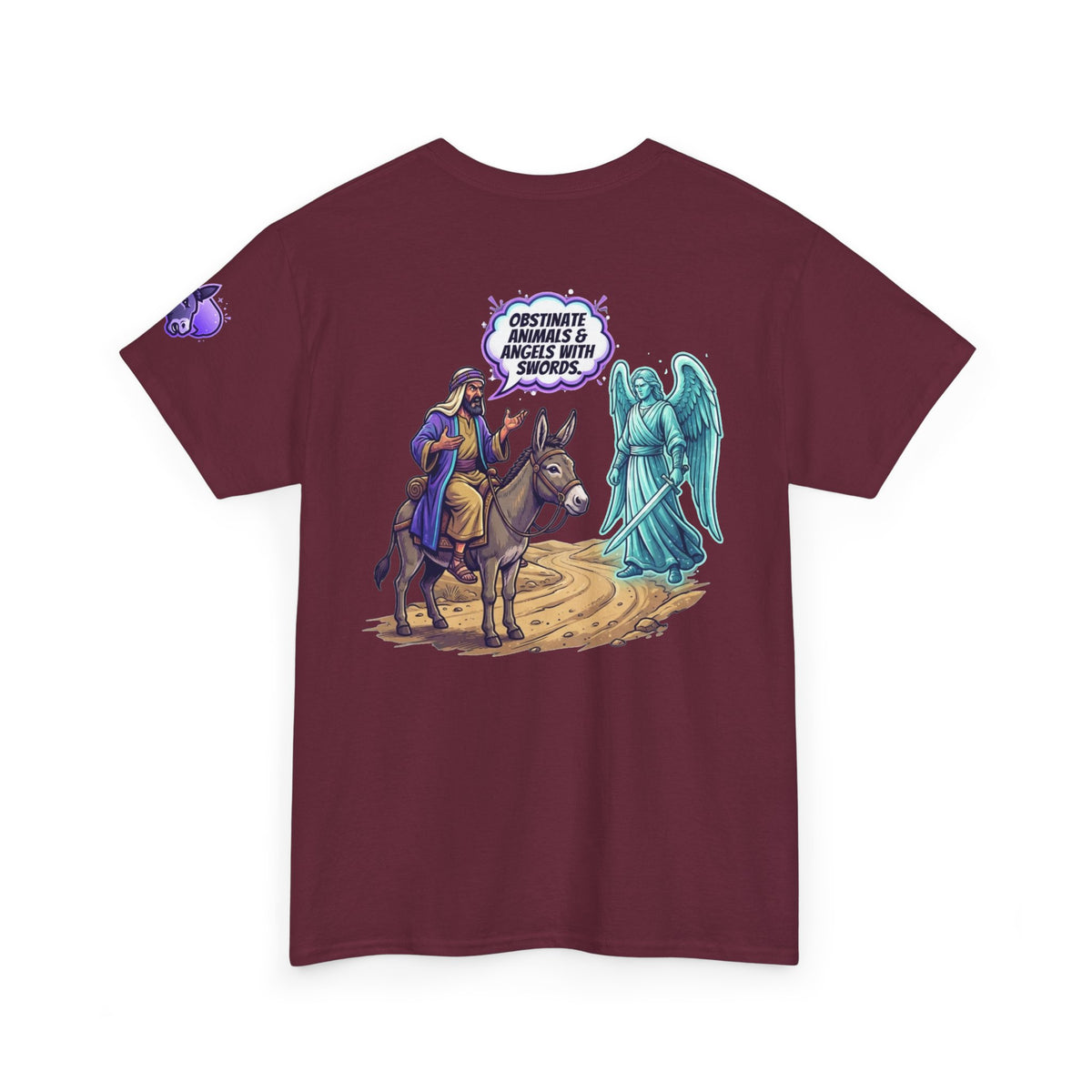 Good Book Series Obstinate Animals & Angels With Swords Premium Graphic Tee