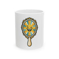 "I Choose to Laugh" White Ceramic Mug — Graphic