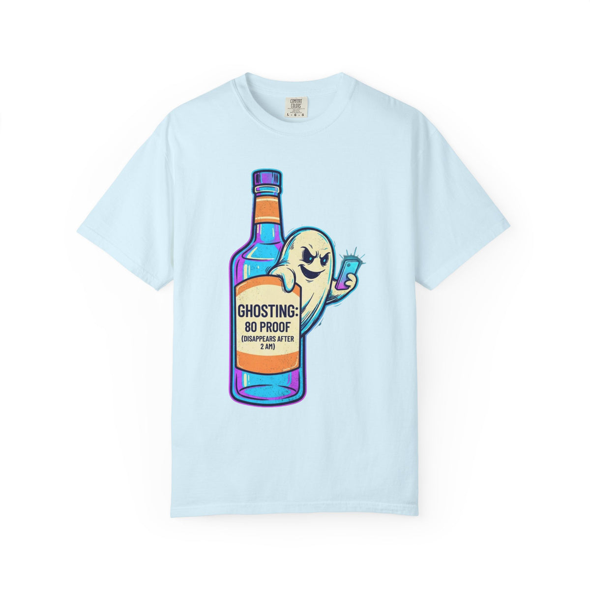 "Ghosting" Unisex Garment-Dyed Tee