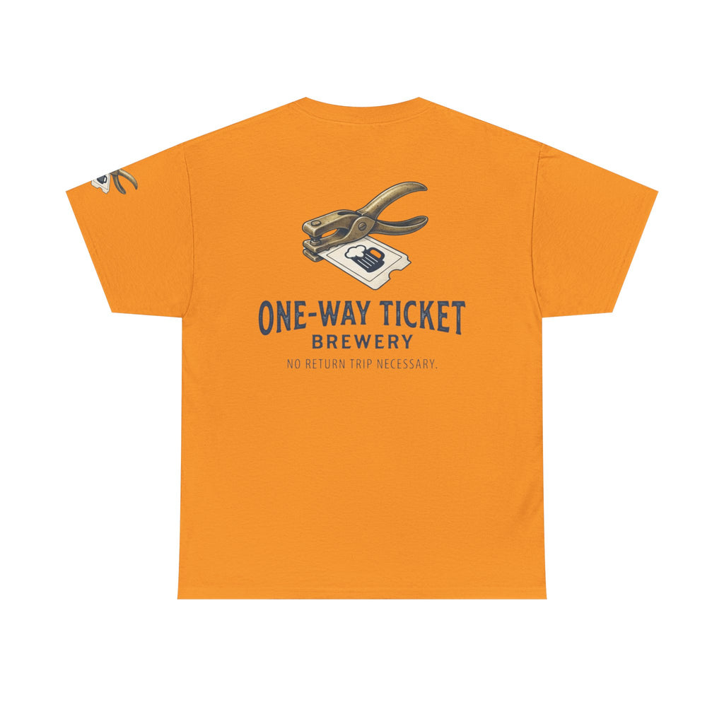 "One-Way Ticket Brewery" Premium Graphic Tee