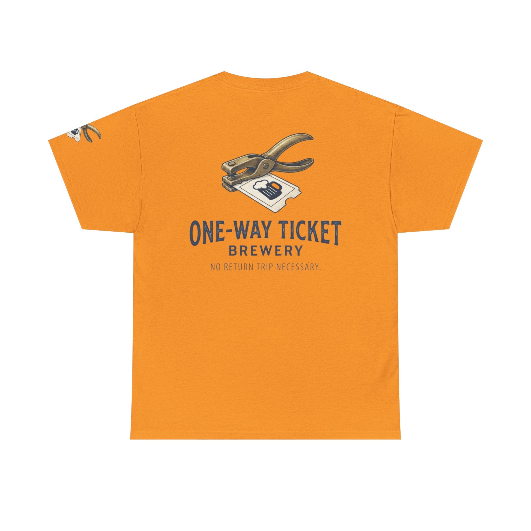 "One-Way Ticket Brewery" Premium Graphic Tee