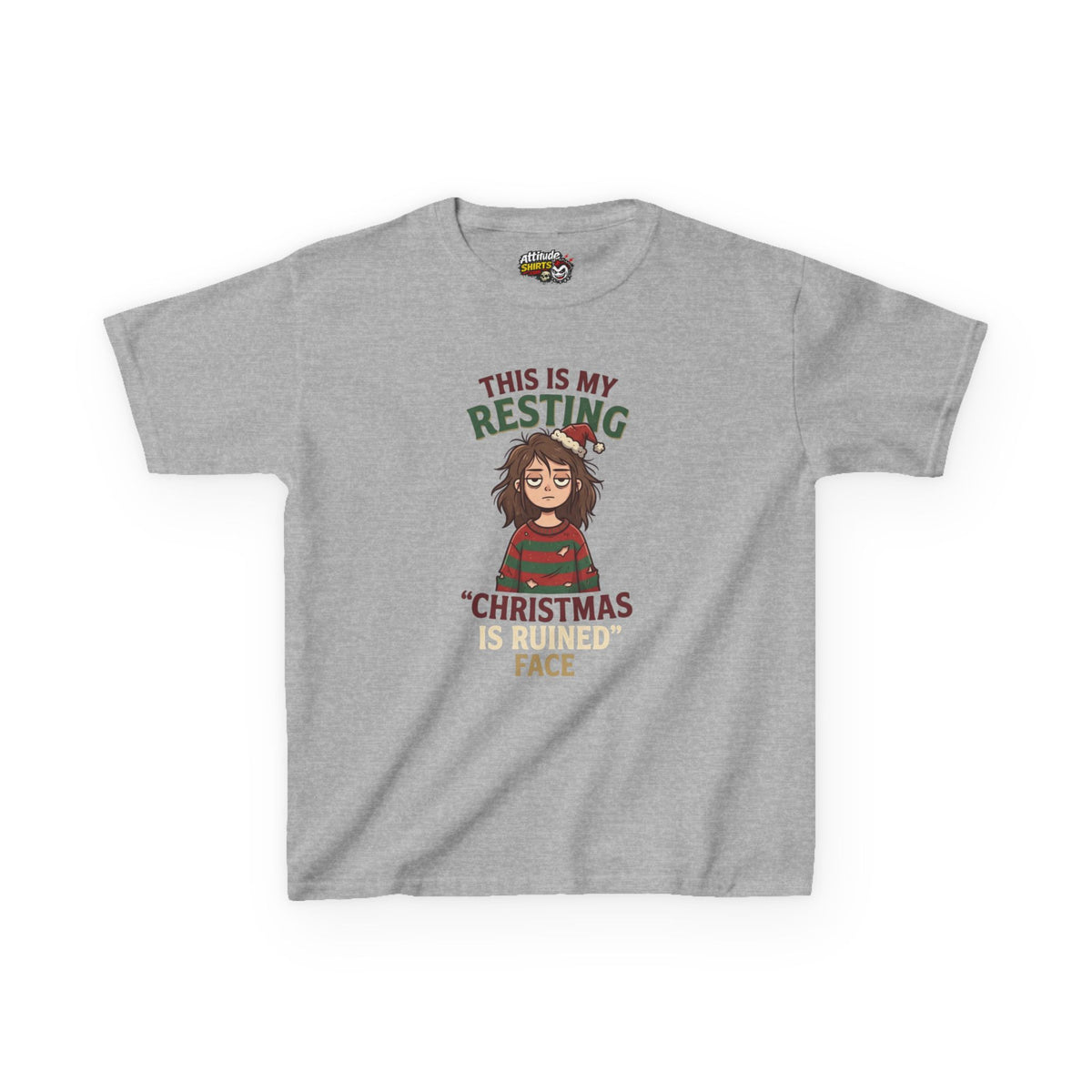 "Christmas Is Ruined" Kids Tee