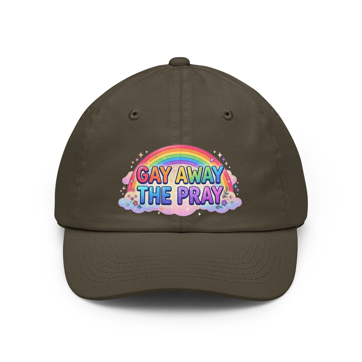 Color: Olive | Gay Away The Pray Cap
