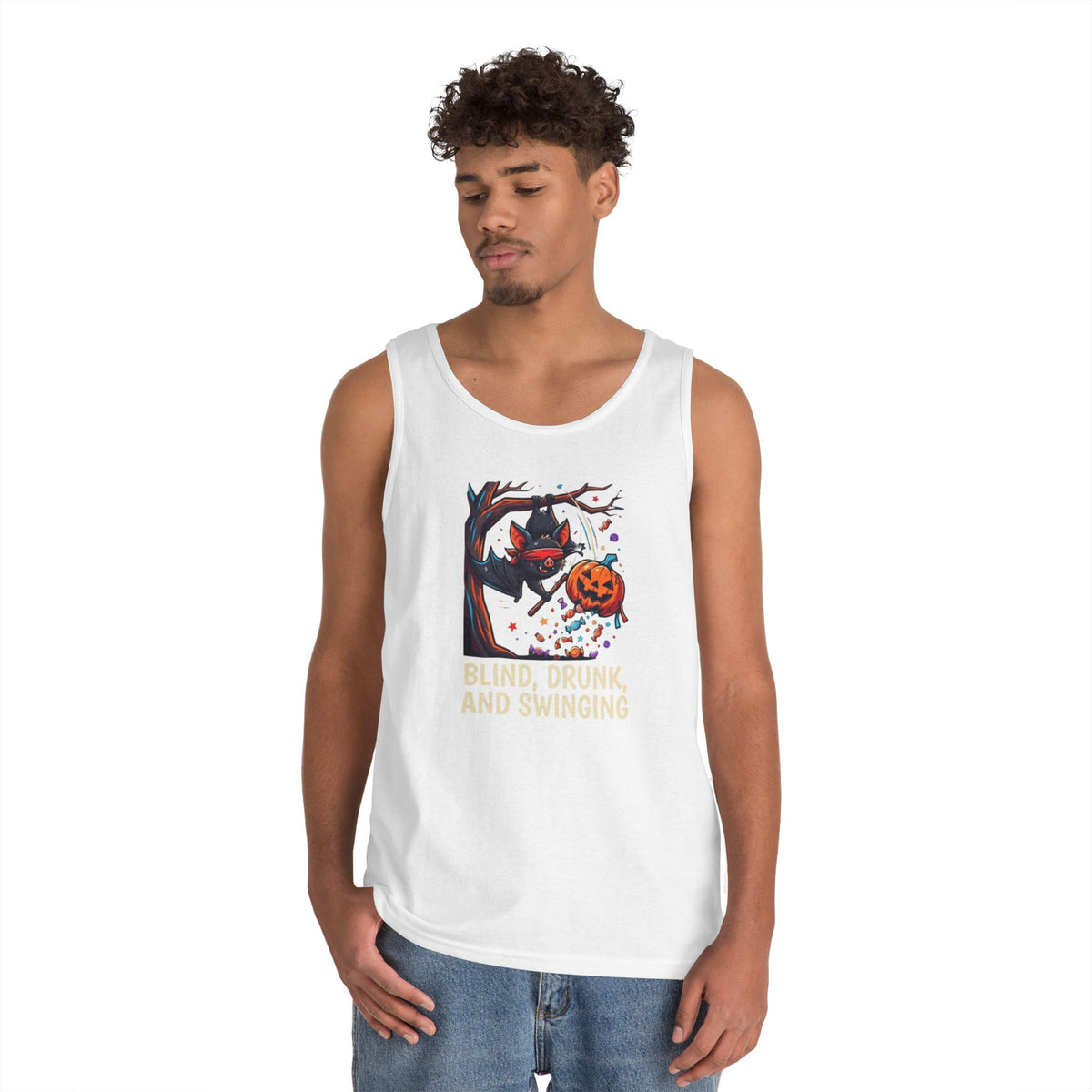 "Blind, Drunk, and Swinging" Tank Top