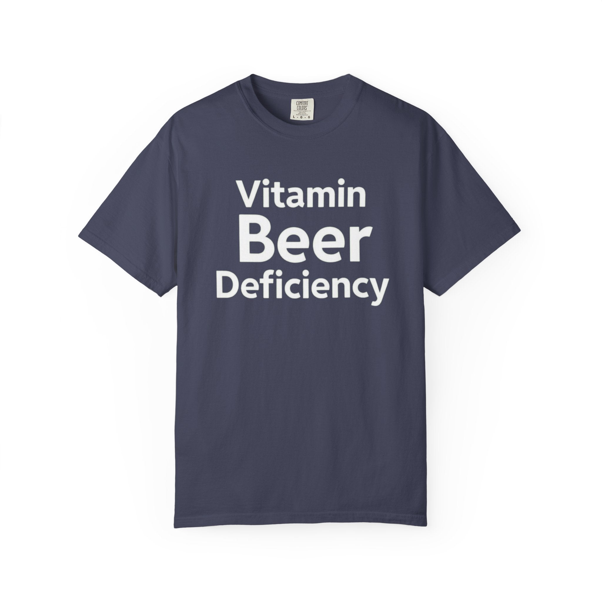 "Vitamin Beer" Unisex Garment-Dyed T-shirt
